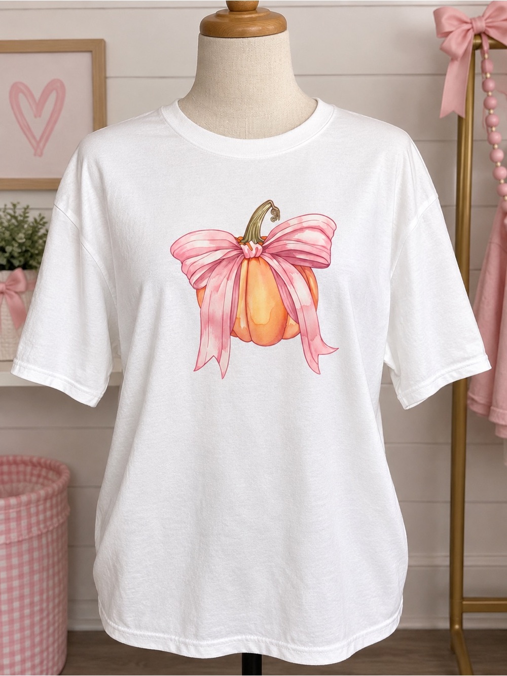 Pretty in Pink Pumpkin 🎃 🎀